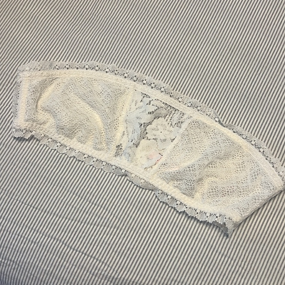 PINK strapless bandeau Bralette - Picture 5 of 5